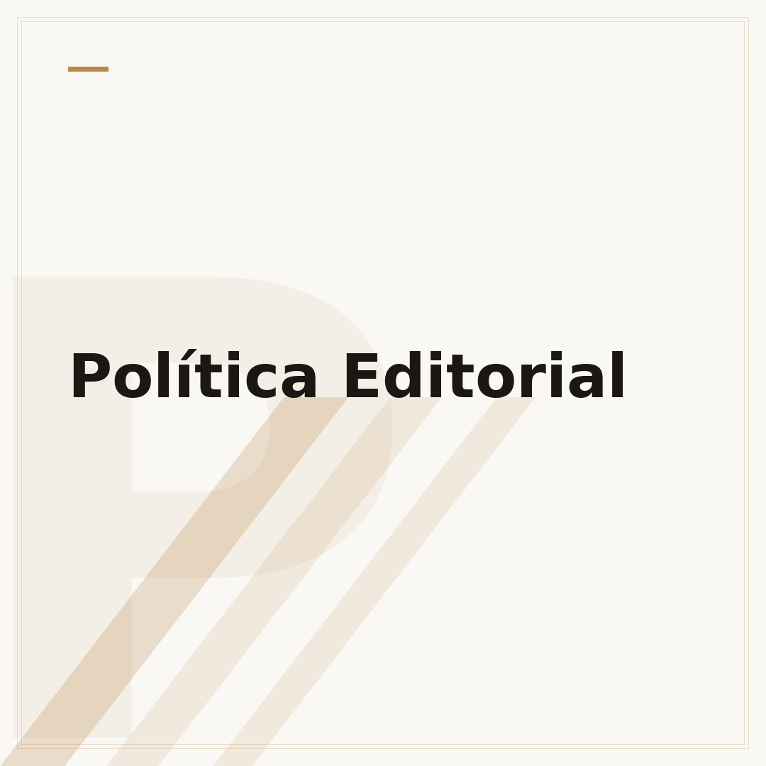 Política Editorial