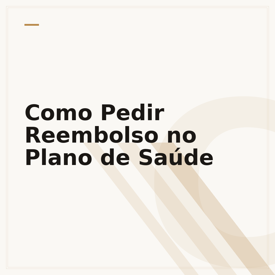Como Pedir Reembolso no Plano de Saúde